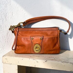 Vintage Coach Legacy 65th Anniversary Cognac Leather Y2K Satchel F063-10326